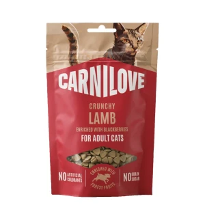 CarniLove Cat Crunchy Snack Lamb with Blackberries Bárány szederrel 50g